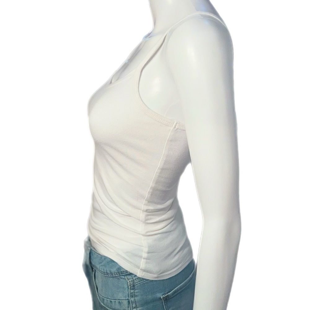 Bozzolo Layering Cami - White (S) - Picture 7 of 11